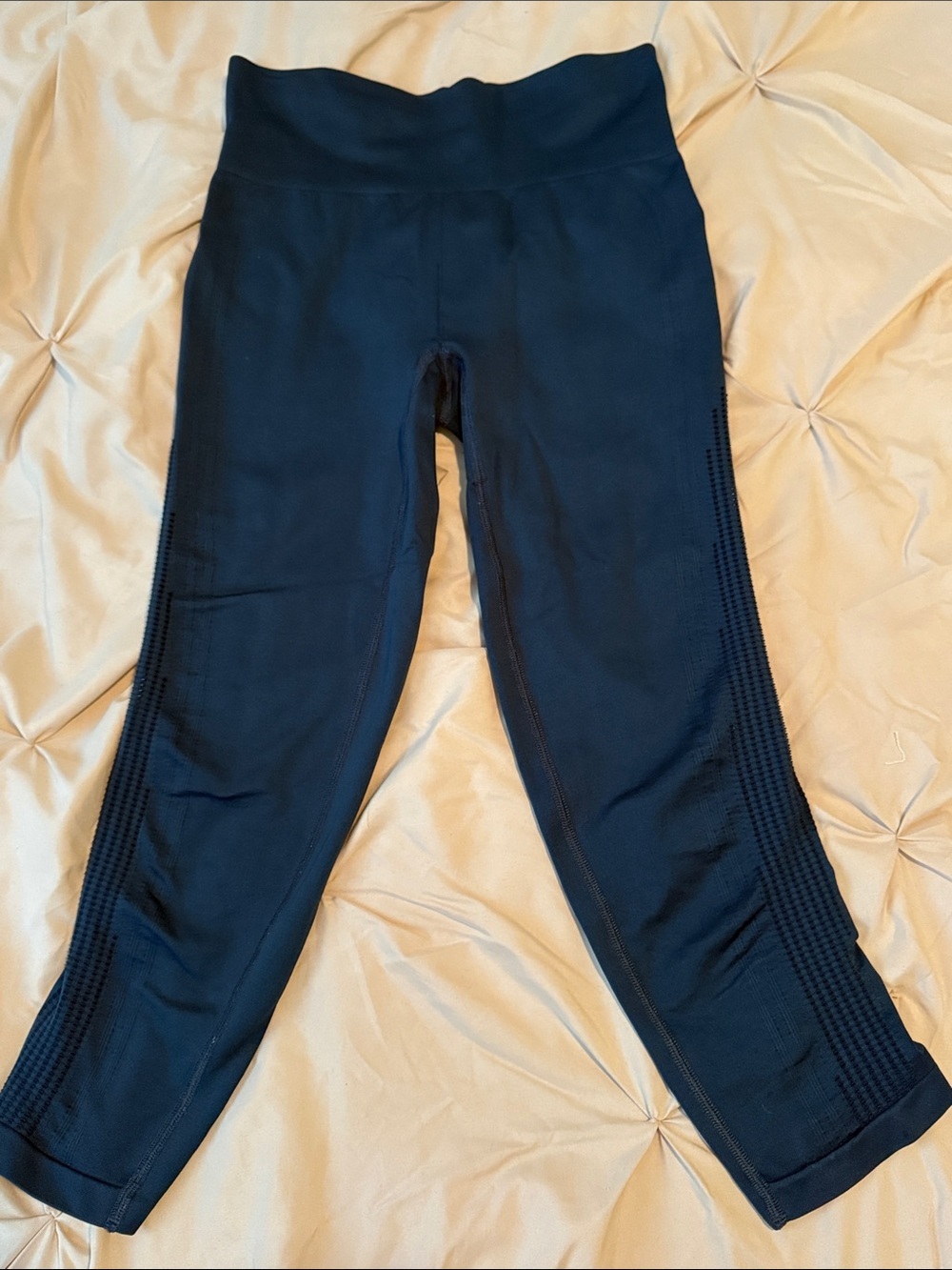 Athleta Performance Leggings with Side Texture